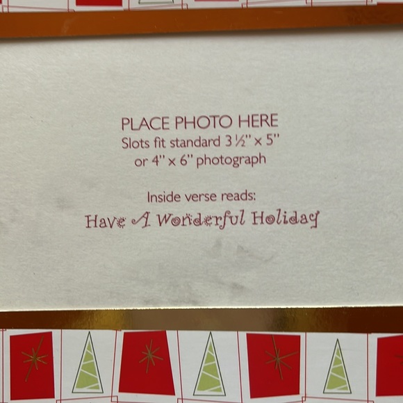 Vintage Graphic Holiday Photo Card - Picture 2 of 8